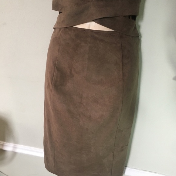 Guess Jelena Suede Dress casual Formal - Picture 6 of 8